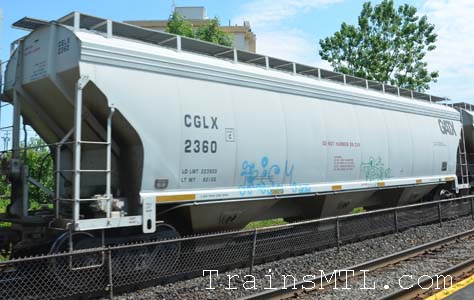 Car/wagon CGLX2360 right side / coté droit
